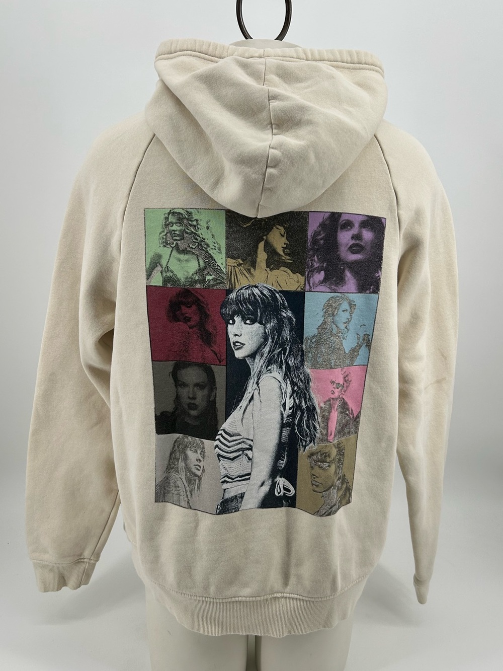 Taylor Swift Eras Tour ivory hoodie sweatshirt size medium